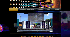 Desktop Screenshot of ledinscene.com